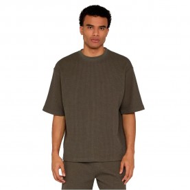 Тениска Urban classics Thermal Waffle short sleeve T-shirt - Green (Pale Olive) тениска,мъжки,тениски,дамски,тениски,urban,classics,thermal,waffle,short,sleeve,t,shirt,green,(pale,olive)