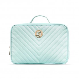 Gillian jones 2-Room Traincase-Ocean beauty accessories set - Green (Blue) специфични,козметични,продукти,gillian,jones,2,room,traincase,ocean,beauty,accessories,set,green,(blue)