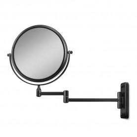 Gillian jones Double-Sided Wall x10-Black makeup mirror - Silver (Black) специфични,козметични,продукти,gillian,jones,double,sided,wall,x10,black,makeup,mirror,silver,(black)