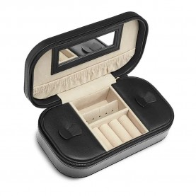 Gillian jones Jewelry Box Travel-Black beauty accessories set - Beige (Black) специфични,козметични,продукти,gillian,jones,jewelry,box,travel,black,beauty,accessories,set,beige,(black)