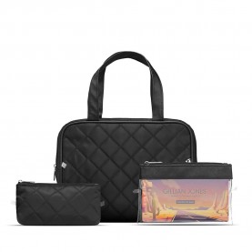 специфични,козметични,продукти,gillian,jones,recycled,plastic,beauty,accessories,set,black,(black)
