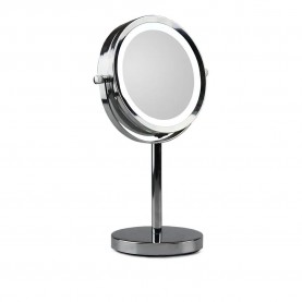 специфични,козметични,продукти,gillian,jones,stand,x10,led,light,makeup,mirror,silver,(silver)