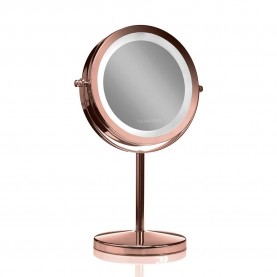 специфични,козметични,продукти,gillian,jones,table,led,light,touch,cooper,makeup,mirror,golden,(copper)