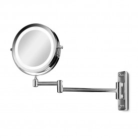 специфични,козметични,продукти,gillian,jones,wall,led,x10,makeup,mirror,silver,(silver)