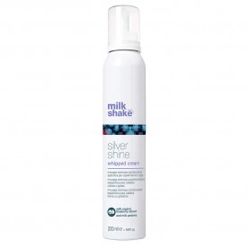 Milk shake Silver Shine Conditioning Whipped-200 ml cream - Clear (Purple) хигиена,коса,milk,shake,silver,shine,conditioning,whipped,200,ml,cream,clear,(purple)