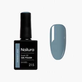 Nailura 215 10 ml nail polish - Grey (Midnight Gray) специфични,козметични,продукти,nailura,215,10,ml,nail,polish,grey,(midnight,gray)