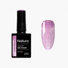 Nailura 293 10 ml nail polish - Pink (Blush Pink / Purple) специфични,козметични,продукти,nailura,293,10,ml,nail,polish,pink,(blush,pink,purple)