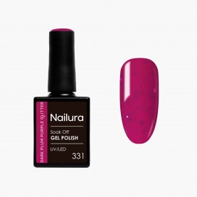 Nailura 331 10 ml nail polish - Pink (Dark Plum Purple) специфични,козметични,продукти,nailura,331,10,ml,nail,polish,pink,(dark,plum,purple)