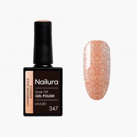 Nailura 347 10 ml nail polish - Orange (Champagne Gold) специфични,козметични,продукти,nailura,347,10,ml,nail,polish,orange,(champagne,gold)