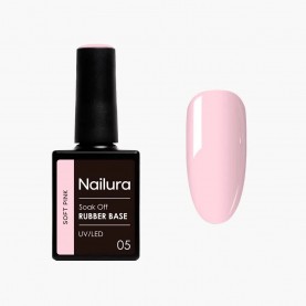 Nailura 5 10 ml nail coat base - Pink (Soft Pink) специфични,козметични,продукти,nailura,5,10,ml,nail,coat,base,pink,(soft,pink)