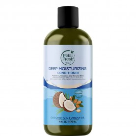 Petal fresh Pure Coconut & Argan 475 ml conditioner - Clear (Green / White) хигиена,коса,petal,fresh,pure,coconut,&,argan,475,ml,conditioner,clear,(green,white)