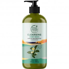 Petal fresh Pure Tea Tree 475 ml Shower Gel - Green (Green / White) хигиена,тяло,petal,fresh,pure,tea,tree,475,ml,shower,gel,green,(green,white)