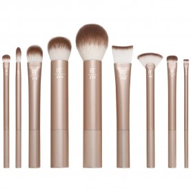 специфични,козметични,продукти,real,techniques,au,naturel,complete,brush,kit,makeup,brush,&,sponge,set,golden,(multicolor)
