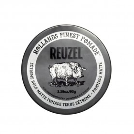 Reuzel Extreme Hold Matte 95g styling pomade - Silver (Silver / Pink) хигиена,коса,reuzel,extreme,hold,matte,95g,styling,pomade,silver,(silver,pink)
