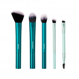 Truly Ultimate Brush Collection makeup brush & sponge set - Silver (Rose Gold / White) специфични,козметични,продукти,truly,ultimate,brush,collection,makeup,brush,&,sponge,set,silver,(rose,gold,white)