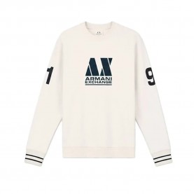 Блуза Armani exchange XM002799_AF20934 sweatshirt - White (Vintage Off White) блуза,мъжки,пуловери,armani,exchange,xm002799,af20934,sweatshirt,white,(vintage,off,white)