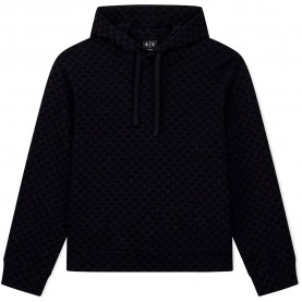 Суичър Armani exchange XM002903_AF10818 hoodie - Black (Black) суичър,мъжки,пуловери,armani,exchange,xm002903,af10818,hoodie,black,(black)