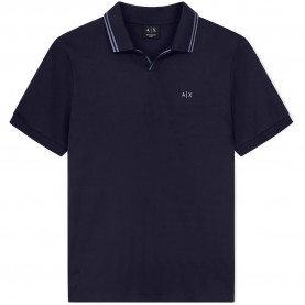 Armani exchange XM002933_AF10337 short sleeve polo - Blue (Deep Navy) дамски,блузи,с,яка,мъжки,блузи,с,яка,armani,exchange,xm002933,af10337,short,sleeve,polo,blue,(deep,navy)