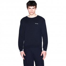 Блуза Armani exchange XM003009_AF28775 sweater - Blue (Deep Navy) блуза,мъжки,пуловери,дамски,пуловери,armani,exchange,xm003009,af28775,sweater,blue,(deep,navy)