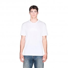 Тениска Armani exchange XM003031_AF10356 short sleeve T-shirt - White (Off White) тениска,мъжки,тениски,дамски,тениски,armani,exchange,xm003031,af10356,short,sleeve,t,shirt,white,(off,white)