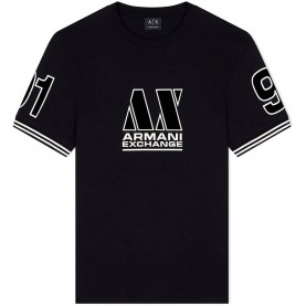 тениска,мъжки,тениски,дамски,тениски,armani,exchange,xm003034,af10356,short,sleeve,t,shirt,black,(black)