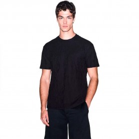 Тениска Armani exchange XM003073_AF10337 short sleeve T-shirt - Black (Black) тениска,мъжки,тениски,дамски,тениски,armani,exchange,xm003073,af10337,short,sleeve,t,shirt,black,(black)