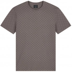 Тениска Armani exchange XM003079_AF10356 short sleeve T-shirt - Grey (Falcon) тениска,мъжки,тениски,дамски,тениски,armani,exchange,xm003079,af10356,short,sleeve,t,shirt,grey,(falcon)