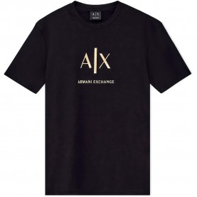 Тениска Armani exchange XM003114_AF10356 short sleeve T-shirt - Black (Black) тениска,мъжки,тениски,дамски,тениски,armani,exchange,xm003114,af10356,short,sleeve,t,shirt,black,(black)