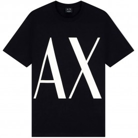 Тениска Armani exchange XM003883_AF10356 T-shirt - Black (Black) тениска,мъжки,тениски,дамски,тениски,armani,exchange,xm003883,af10356,t,shirt,black,(black)