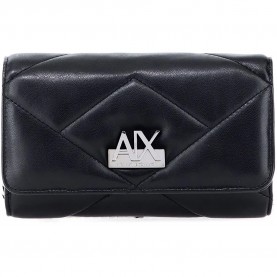 Armani exchange XW000358_AF26568 woman wallet - Black (Black) портфейли,и,портмонета,armani,exchange,xw000358,af26568,woman,wallet,black,(black)