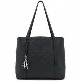 Пазарска чанта Armani exchange XW001199_AF26969 Shopper Bag - Black (Black) пазарска,чанта,всички,чанти,armani,exchange,xw001199,af26969,shopper,bag,black,(black)
