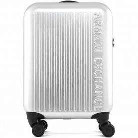 Armani exchange XW002233_AF30338 trolley bag - Silver (Silver) куфари,armani,exchange,xw002233,af30338,trolley,bag,silver,(silver)