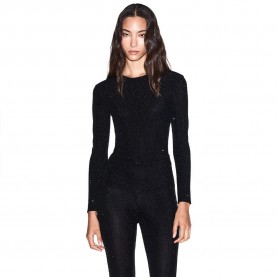 Блуза Armani exchange XW002414_AF25519 sweater - Black (Black Strass) блуза,мъжки,пуловери,дамски,пуловери,armani,exchange,xw002414,af25519,sweater,black,(black,strass)