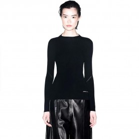 Блуза Armani exchange XW002627_AF10352 sweater - Black (Black) блуза,мъжки,пуловери,дамски,пуловери,armani,exchange,xw002627,af10352,sweater,black,(black)