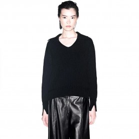 Блуза Armani exchange XW002629_AF25932 v neck sweater - Black (Black) блуза,мъжки,пуловери,дамски,пуловери,armani,exchange,xw002629,af25932,v,neck,sweater,black,(black)