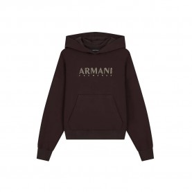 Суичър Armani exchange XW002669_AF24068 hoodie - Brown (Antagonist) суичър,дамски,блузи,armani,exchange,xw002669,af24068,hoodie,brown,(antagonist)