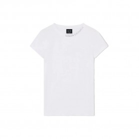 Тениска Armani exchange XW002743_AF23955 short sleeve T-shirt - White (Optic White) тениска,мъжки,тениски,дамски,тениски,armani,exchange,xw002743,af23955,short,sleeve,t,shirt,white,(optic,white)