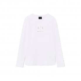 Тениска Armani exchange XW002764_AF23954 long sleeve T-shirt - White (Optic White) тениска,мъжки,тениски,дамски,тениски,armani,exchange,xw002764,af23954,long,sleeve,t,shirt,white,(optic,white)