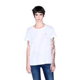 Тениска Armani exchange XW002767_AF10356 short sleeve T-shirt - White (Optic White) тениска,мъжки,тениски,дамски,тениски,armani,exchange,xw002767,af10356,short,sleeve,t,shirt,white,(optic,white)