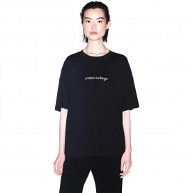 Тениска Armani exchange XW002766_AF10356 short sleeve T-shirt - Black (Black) тениска,мъжки,тениски,дамски,тениски,armani,exchange,xw002766,af10356,short,sleeve,t,shirt,black,(black)