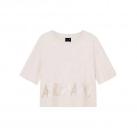 Фланелка с къс ръкав Armani exchange XW002779_AF10356 short sleeve top - White (Repertoire) фланелка,с,къс,ръкав,дамски,топове,armani,exchange,xw002779,af10356,short,sleeve,top,white,(repertoire)