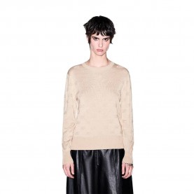 Блуза Armani exchange XW002875_AF16620 sweater - Beige (Atmosphere AOP) блуза,мъжки,пуловери,дамски,пуловери,armani,exchange,xw002875,af16620,sweater,beige,(atmosphere,aop)
