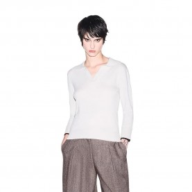 Блуза Armani exchange XW002886_AF25935 v neck sweater - White (Repertoire) блуза,мъжки,пуловери,дамски,пуловери,armani,exchange,xw002886,af25935,v,neck,sweater,white,(repertoire)
