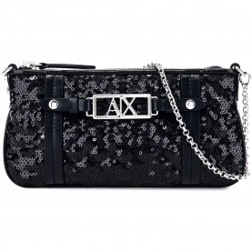 Чанта за през рамо Armani exchange XW002986_AF26448 shoulder bag - Black (Black) чанта,за,през,рамо,всички,чанти,armani,exchange,xw002986,af26448,shoulder,bag,black,(black)