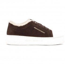 Маратонки Armani exchange XW003067_AF27450 trainers - Brown (Antagonist) маратонки,мъжки,маратонки,дамски,маратонки,armani,exchange,xw003067,af27450,trainers,brown,(antagonist)