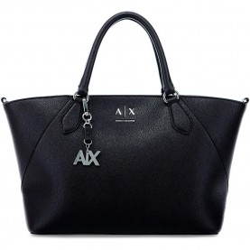 Пазарска чанта Armani exchange XW003086_AF26569 Shopper Bag - Black (Black) пазарска,чанта,всички,чанти,armani,exchange,xw003086,af26569,shopper,bag,black,(black)