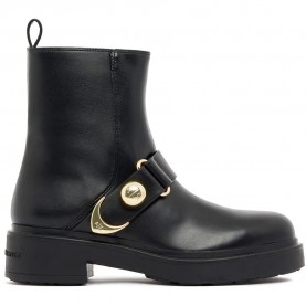 Armani exchange XW003093_AF18975 booties - Black (Black) дамски,боти,мъжки,боти,armani,exchange,xw003093,af18975,booties,black,(black)