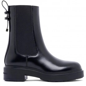 Armani exchange XW003091_AF11912 booties - Black (Black) дамски,боти,мъжки,боти,armani,exchange,xw003091,af11912,booties,black,(black)
