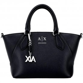Пазарска чанта Armani exchange XW003143_AF26569 Shopper Bag - Black (Black) пазарска,чанта,всички,чанти,armani,exchange,xw003143,af26569,shopper,bag,black,(black)