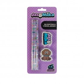 Firstgrade Jas & Mika Dreams pencil case - Purple (Multicolor) канцеларски,принадлежности,firstgrade,jas,&,mika,dreams,pencil,case,purple,(multicolor)